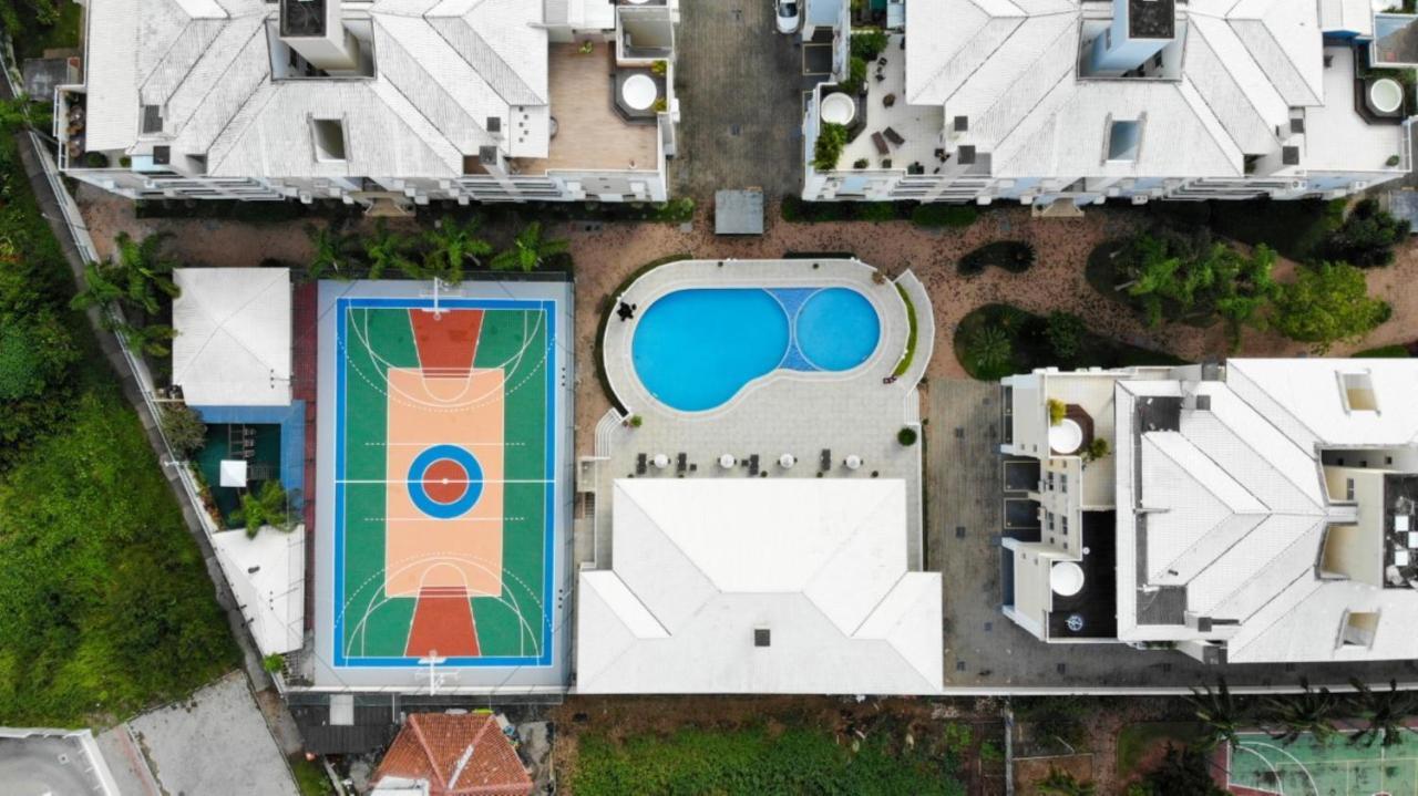 Villa Giardino - Condominio De Frente Para O Mar - Piscina, Quadra Esportiva, Churrasqueira - 5 Pessoas Florianópolis Екстериор снимка